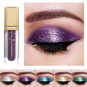 Kilshye Glitter Liquid Eyeshadow Shimmer Eye Shadow Metallic Eyeshadows High Pigment Eyes Shadow Long Lasting Waterproof Eyes Liquid Makeup for Women