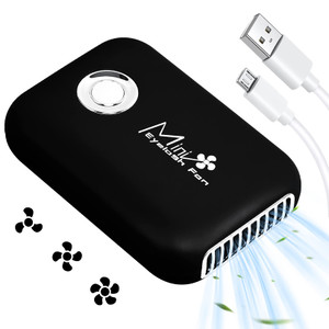 Buqikma Eyelash Mini Lash Fan for Eyelash Extension Portable Lash Fan Dryer Handheld Rechargable USB Eyelashes Fans with 3 Adjustable Speed Cooling A
