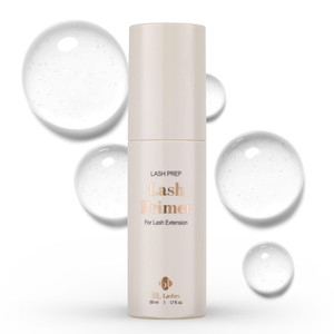 BL Lashes Primer for Eyelash Extensions | Removes Oils & Residue | Oil-Free for Stronger Adhesive Bonding | Speeds Up Application Time | Professional