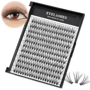 ?VAYATOR Large Tray 220 Cluster/Box Eyelashes 0.07 Thickness Eyelashes Individual Eyelash False Eyelashes Extension Eyelash 10D/20D/40D/50D Eyelash (