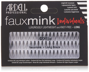 Faux Mink Individuals Long Black