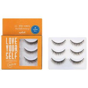 NOON'S UP Natural False Eyelashes (Lollipop) - Customizable & Reusable Eyelashes | Eye-Defining Lashes (10mm)