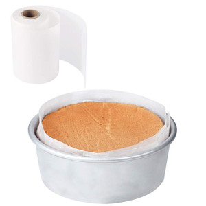 Cake Pan Liner, Nonstick Parchment Paper Liner Roll for Cake Pan, Springform Pan (4in x 164ft)