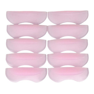 ATOMUS 5 Pairs Silicone Durable Eyelash Permanent Perm Curler Curling Root Lifting False Fake Eyelash Shield Pads