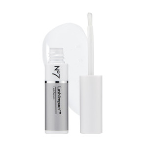 No7 Lash Impact Lash Serum - Brow & Eyelash Serum for Visibly Fuller, Thicker, Darker Looking Lashes in 8 Weeks (6.1ml)