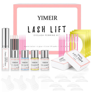 YIMEIR Lash Lift Kit Eyelash Perm Kit,Premium Home Lash Lifting Kit with Whole Tools,Lash Lifts,Lash Curling,Suitable for Salon(Upgraded Version)