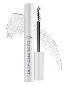 PUR MINERALS Fully Charged Mascara for Eye Lash Volume & Length - Travel Size Thickening, Volumizing, & Lengthening Mascara