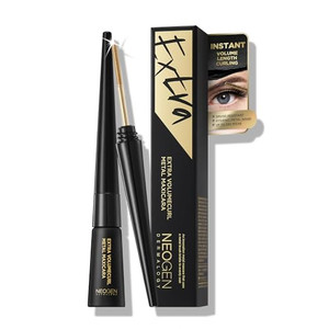 [K-Beauty] Neogen Dermalogy Extra Volume Curl Metal Mascara 0.20 oz | Lash Telescopic Lift Mascara Black Volume and Length Refillable (Volume, Black)