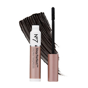 No7 Stay Perfect Mascara  Smudge-Free, Long-Lasting Volume Up to 24 Hours with Straight Brush  Rain & Tear-Proof (7ml)