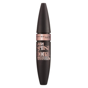 Maybelline Lash Sensational Luscious Washable Mascara, Brownish Black, 0.32 fl. oz.