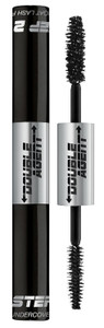 Palladio Double Agent Lash Extender Undercover Fiber Booster Mascara, dual lash system, increase eyelash length and volume, boost lashes for a bold d