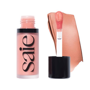 Saie Dew Liquid Blush for Cheeks - Hydrating Cream Blush Stick with a Blendable + Buildable Formula - Skincare Infused Dewy Cheek Tint for a Natural
