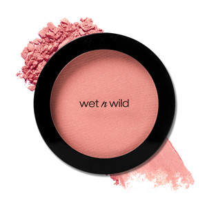 wet n wild Color Icon Blush, Effortless Matte Natural Sheer Glow & Seamless Blend, Luxuriously Infused Smooth Jojoba Oil, Cruelty-Free & Vegan - Pinc