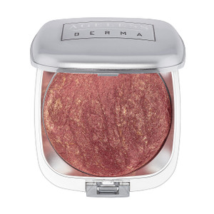 Ageless Derma Baked Mineral Makeup Healty Blush with Botanical Extracts (Berry Swirl) Made in USA. Highlighter Makeup