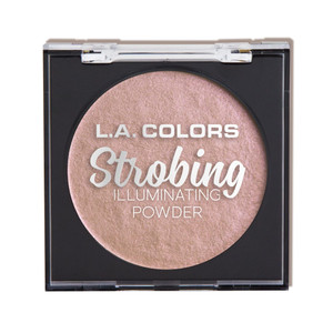 L.A. COLORS Strobing Powder, Flashing pink CSP254