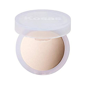 Kosas Cloud Set Face Setting Powder - Smoothing Shine Control, Soft, Sheer Translucent Makeup Finish, Portable & Long-Lasting Loose Pressed Baking Po