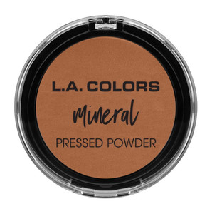 L.A. COLORS Mineral Pressed Powder, Toasted Almond CMP380