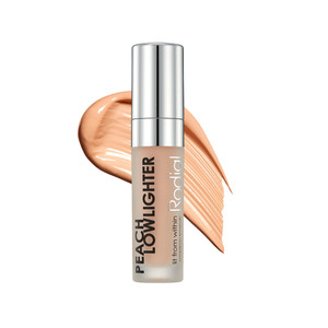 Rodial Peach Lowlighter 0.1 fl oz - Hydrating Under Eye Brightener & Peach Color Corrector With Hyaluronic Acid, Vitamin E & Caffeine for Soft, Natur
