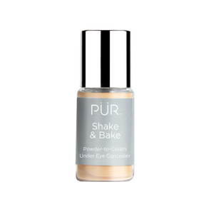 PUR MINERALS Shake & Bake Powder to Cream Under Eye Concealer - Weightless Makeup Setting Pressed Powder for Dark Circles & Puffiness, Loose Transluc
