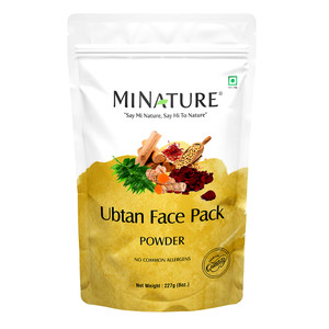 minature Ubtan Powder| 227g (8oz), Turmeric, Barley, Chickpeas, Neem, Sandalwood, Mograflower, Saffron & Rose Petal |Traditional DIY Pack | From Indi