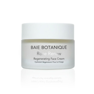 Baie Botanique Organic Face Cream & Natural Face Moisturiser  Anti-Ageing Cream for Women & Men with Rose Water, Rosehip, Vitamin C, E, Hyaluronic A