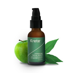 KRETE 30-Seconds Hydrating Facial Serum for Men - Helps with the Appearance of Aging, Wrinkles, Eye Bags, & Redness - Moisturize, Smooth, Hydrate, &