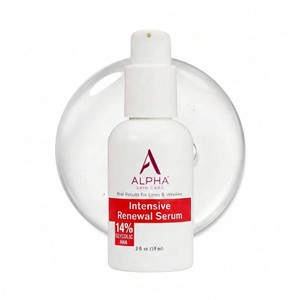 Alpha Skin Care Renewal Serum, 14% Glycolic AHA, Anti-Aging Formula, Reduces Lines & Wrinkles, Alpha Hydroxy Acid Exfoliates & Evens Skin Tones, Reju