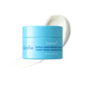 Skinfix Triple Lipid-Peptide Cream Mini - 0.5 oz - Rich Face Moisturizer with Hyaluronic Acid - Hydrates & Restores Dry, Sensitive Skin - Non-Comedog