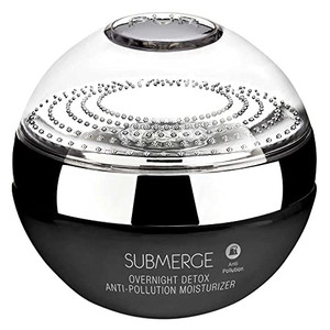PUR MINERALS Submerge Overnight Detox Anti-Pollution Moisturizer, Helps Restore Skin's Hydration, Helps Smooth Appearance of Blemishes, Charcoal, Alo