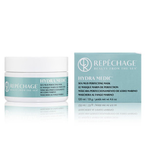 Repechage Sea Mud Mask  Deep Pore Cleansing Clay Face Mask with Seaweed for Women and Men, Exfoliating Mud Mask for Oily, Dry, Sensitive, Problem Sk