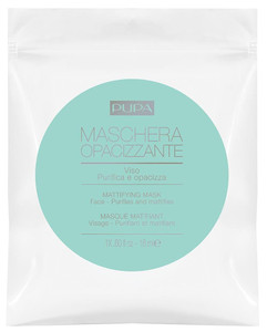 Pupa Milano Mattifying Face Mask - Purifying And Pore-Clearing Treatment - Reveals A Radiant Complexion - Fights Fine Lines, Wrinkles, And Other Sign