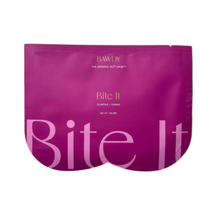 BAWDY Bite It - Plant Based Collagen Butt Mask - Hydrating + Toning Beauty Treatment - 2 Sheets, One for Each Cheek - Clean Beauty Mask for Your Butt