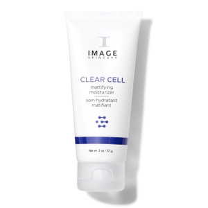 IMAGE Skincare, CLEAR CELL Mattifying Moisturizer, Facial Lotion Hydrates Oily Prone Skin, Removes Excess Shine, 2 oz