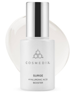 COSMEDIX Surge Hyaluronic Acid Booster Serum  Ultra-Hydrating Face Serum with Vitamin C & Niacinamide  Softens, Brightens & Moisturizes Skin for Fi