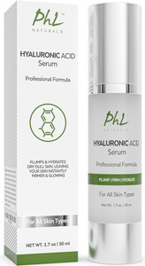 Hyaluronic Acid Serum for Face - (1.75 fl oz / 50 ml) with Vitamin C and E, Anti-Aging Line Correcting Serum - Boosts Hydration, Plumps Skin to Fill