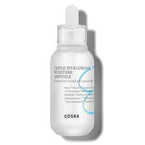 COSRX Hydrium Triple Hyaluronic Moisture Ampoule, 40ml / 1.35 fl.oz | Hyaluronic Acid Viscous Serum | Korean Skin Care, Animal Testing Free, Paraben
