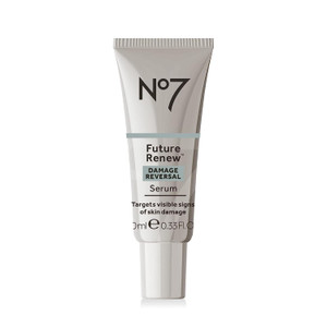 No7 Future Renew Damage Reversal Face Serum - Anti-Aging Serum for Glowing Skin - Hyaluronic Acid + Niacinamide for Sun Damage Reversal - Dermatologi