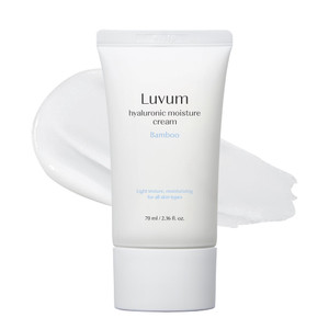 LUVUM Bamboo Hyaluronic Moisturer Cream, Bamboo Extract, Hyaluronic Acid Moisturizer, 2.36 fl. oz