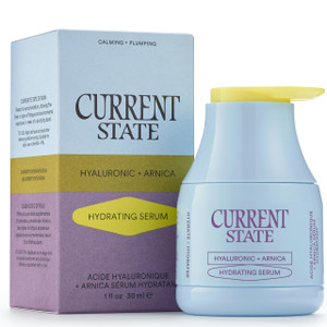 Current State Hyaluronic + Arnica Hydrating Serum | Hyaluronic Acid Serum for Face | Smooth, Brighten + Plump Skin | Calm, Clarify & Hydrate | Minimi