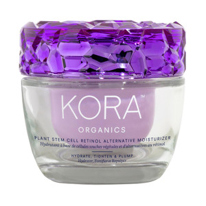 KORA Organics Plant Stem Cell Retinol Alternative Moisturizer, Active Retinol Alternative Smooths Wrinkles & Firms Skin, Face Moisturizer for Women &