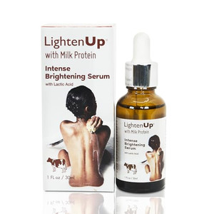 Lighten-Up Lactic Acid Serum - 1 fl oz / 30 ml - Skin Brightening, AHA Serum, Helps to Even Out Skin Tone