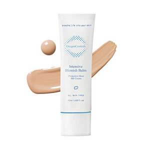 OxygenCeuticals Intensive Blemish Balm  Multi-Action BB Cream of Korean cosmetics with Adenosine Natural Semi-Sheer Coverage for Redness & Blemished
