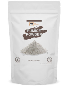 mGanna 100% Natural Pumice Powder 0.5 LBS for Facial Masks, Skin Exfoliation, Soap Making and other cosmetic formulations