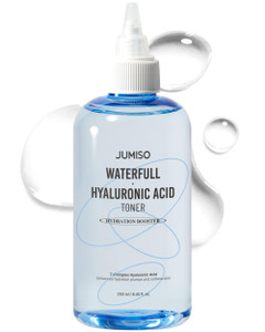 Jumiso Waterfull Hyaluronic Toner 250ml | Face Moisturizer, Facial Toner for All Skin Types, Daily Deep Hydration | Vegan, Fragrance-Free