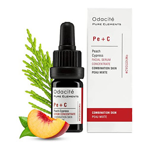 Odacité Acne Serum Concentrate for Face, Pore Cleanser Facial Oil for Combination Skin with Peach & Cypress - Purifying Anti-Aging Facial Serum for B