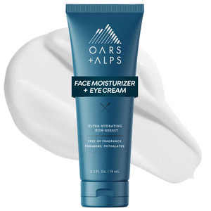 Oars + Alps Anti-Aging Face Moisturizer & Eye Cream, Hydrating Skin Moisturizer with Shea Butter and Jojoba Oil, Lightweight, Non Greasy, Vegan, Glut