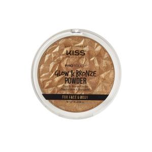 KISS NEW YORK Pro Touch Glow & Bronze Powder for Face & Body- KPBP02 (Powder-Deep)