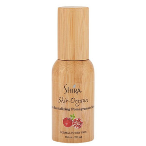 Shir-Organic Pure Pomegranate Serum for Face Provides Healthy Skin Tone and Texture Effective Solution for Mature and Aging Skin For Normal to Dry Sk