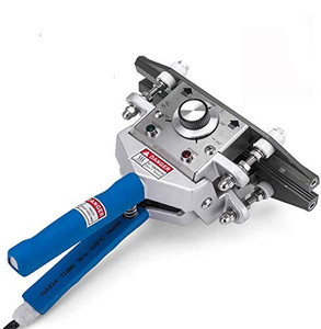 VOTOER FKR-400 16" Hand Held Crimp Heat Sealer Bag Crimp Heat Sealer Sealing Machine Tool Aluminum Foil Kraft (16" Sealing Length)