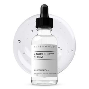 Asterwood Argireline Serum with Hyaluronic Acid - Peptide Serum for Face - Wrinkle Reducing, Anti-Aging, Nourishing - Fragrance-Free - 1 Fl Oz